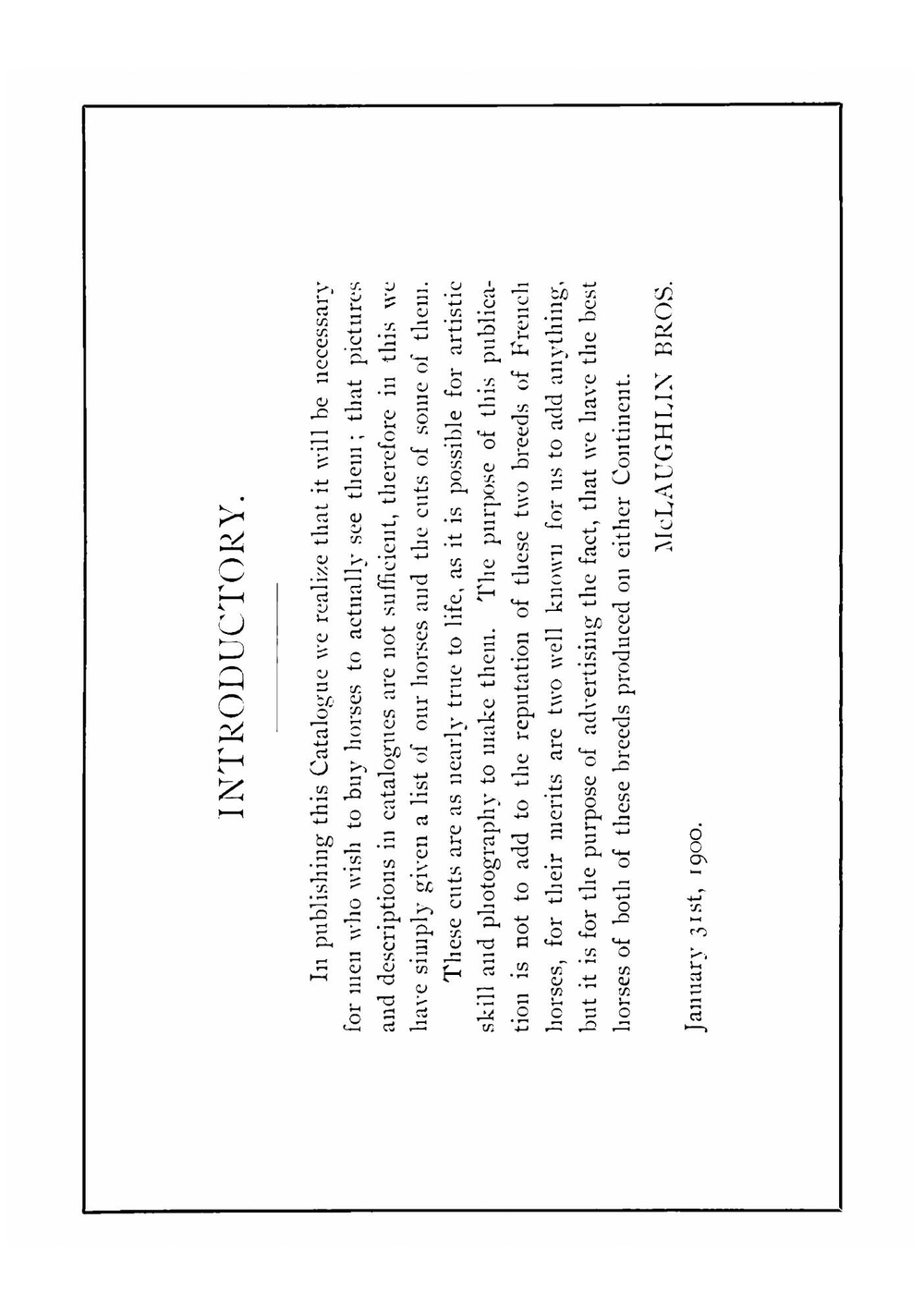 Percheron and French Coach stallions imported from France | McLaughlin Bros