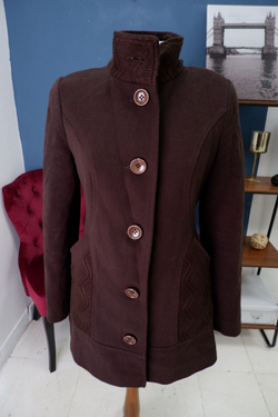 Пальто Lidia с шерстью 46 размер