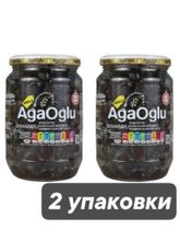 Маслины AgaOglu Baharatli вяленые со специями 720 г x 2 шт