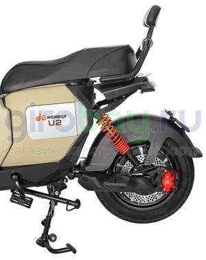 Электроскутер WENBOX U2 PRO 1500W (60V/30Ah) - Бежевый фото №11