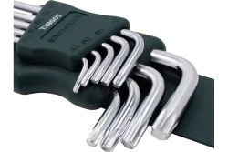 Набор ключей TORX RF-5098XL: экстра длинных Т10-Т50 9пр. на пласт. держат. ROCKFORCE