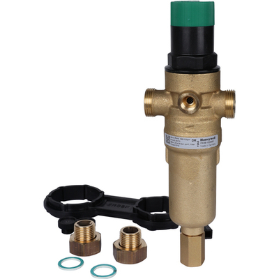 Фильтр самопромывной Honeywell MiniPlus FK06-AAM 1/2" с редуктором давления