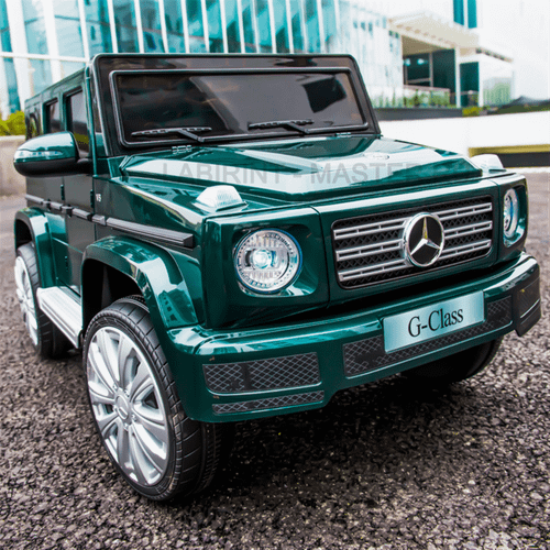 Электромобиль детский "Mercedes-Benz G500" 6V, зеленый
