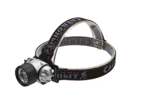 Фонарь налобный 50х70х70мм "Сибирский Следопыт" Циклоп 1, 1 LED, 3*AAA