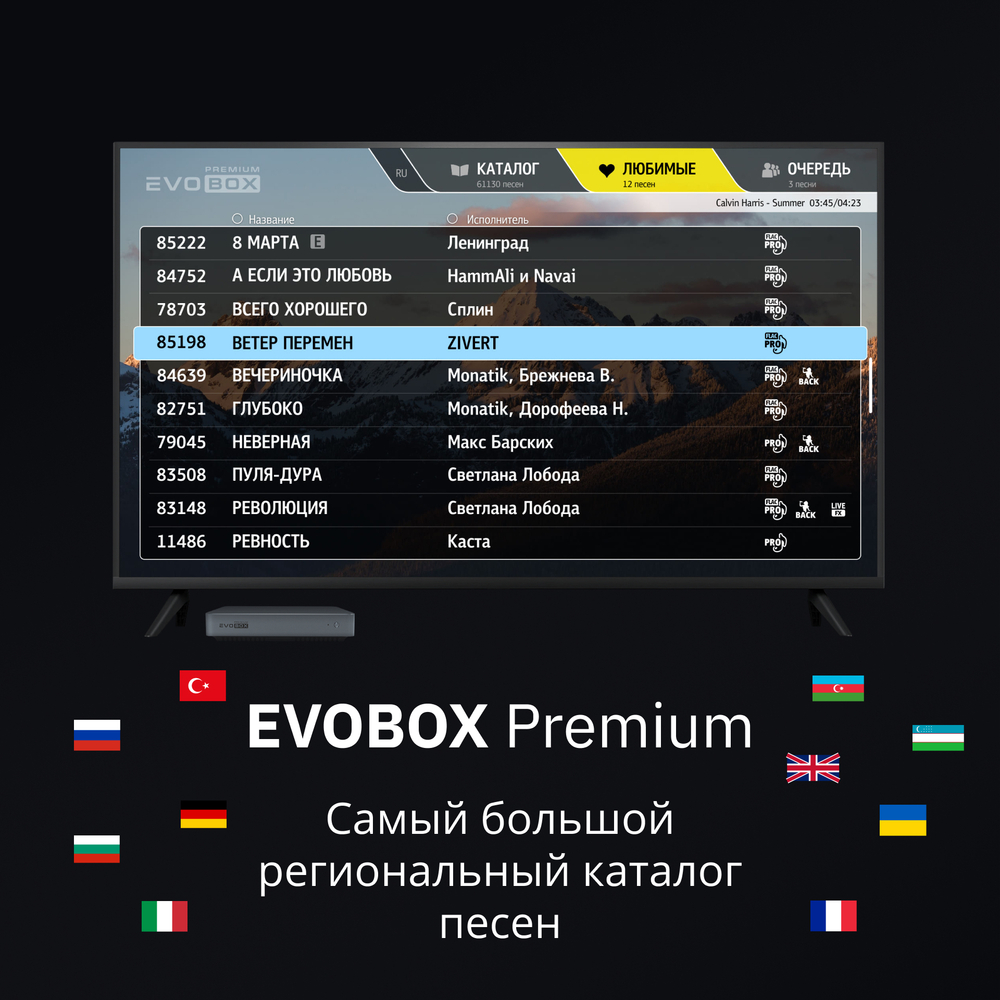 Evolution EvoBox Premium с микрофонами