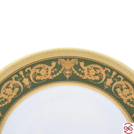 Набор тарелок Falkenporzellan Imperial Green Gold 17см(6 шт)