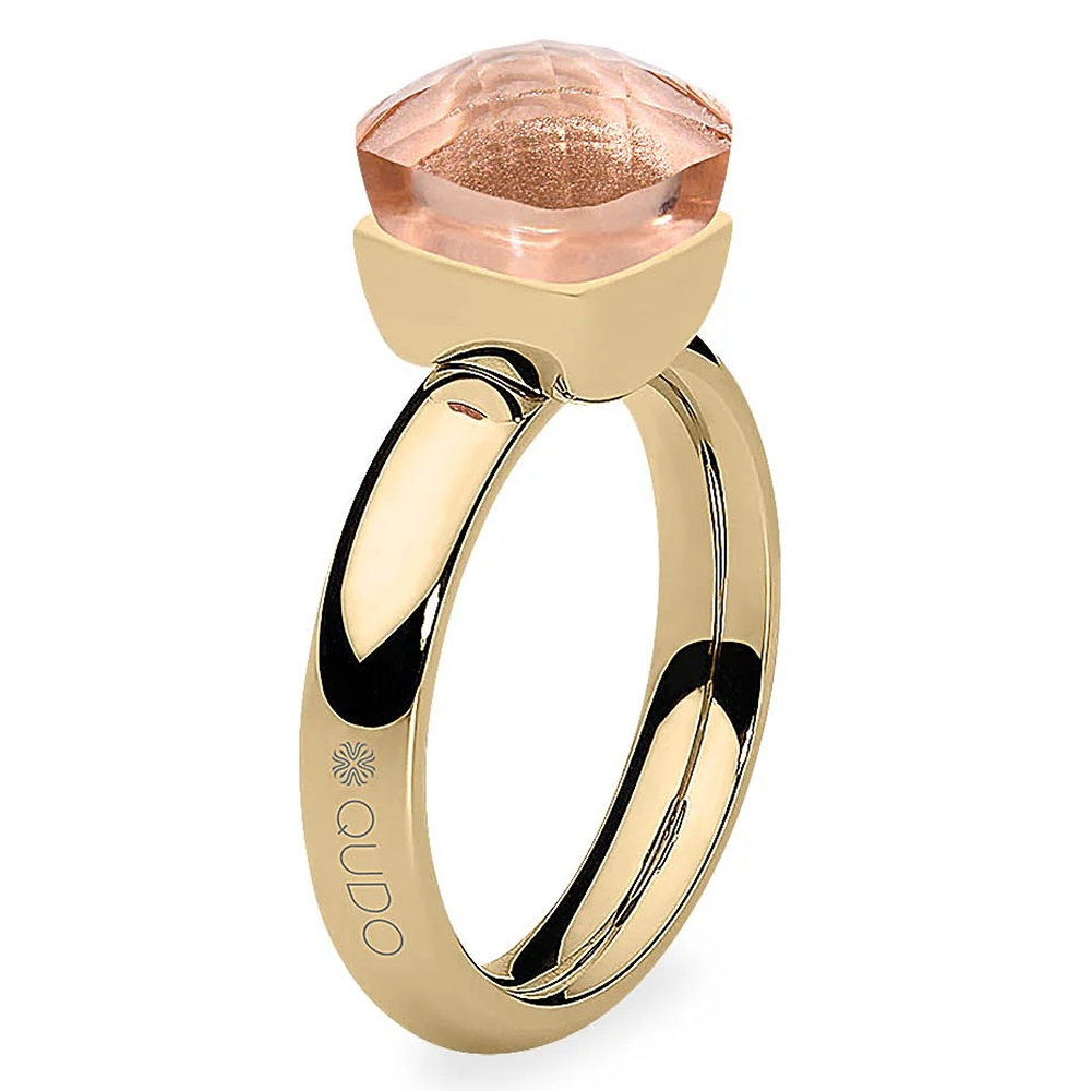 Кольцо Qudo FIRENZE 18 (G) Light Peach 107001/40-4205 18 размер 18
