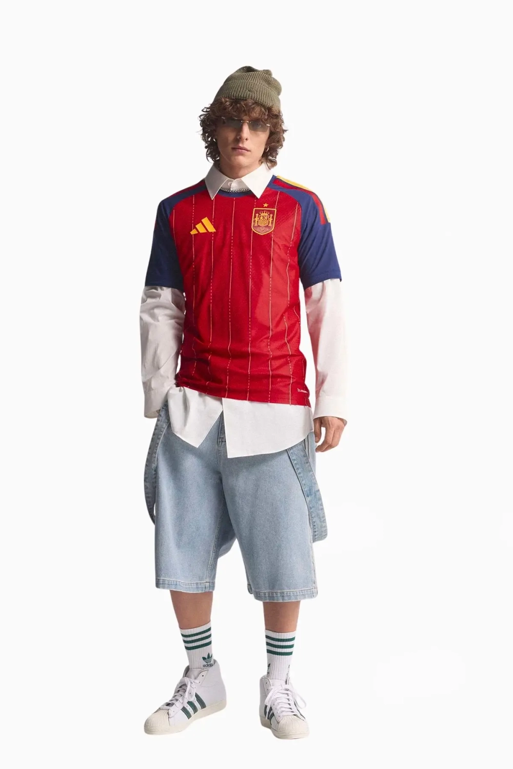 Футболка adidas Spain 2026 Home Authentic - красный