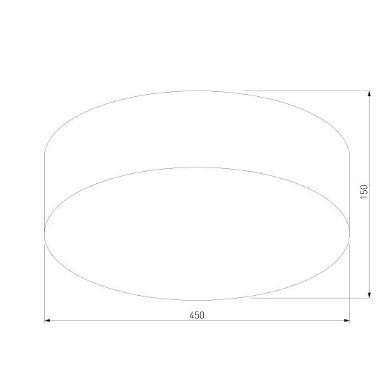 5636 / потолочный светильник / Rondo Linen
