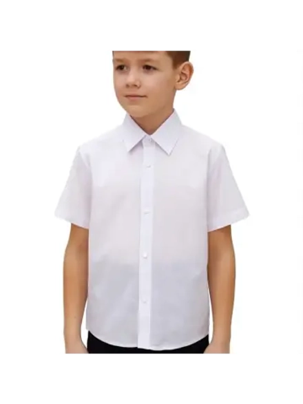 Рубашка с короткими рукавами на кнопках