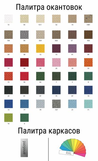 Зонт пляжный профессиональный Ø2.4 м Cezanne