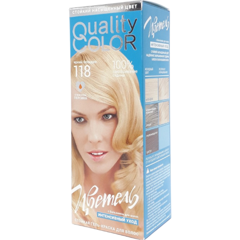 Estel Quality Color Краска-гель стойкая для волос ЦВЕТЕЛЬ № 118