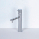 Смеситель для раковины Ritmonio Diametrotrentacinque дизайнерский, со сливным гарнитуром, хром E0BA0121LCRL