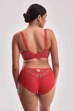 Красный бюстгальтер с мягкой чашкой Beverly (Размер: 65E) (Цвет: красный)