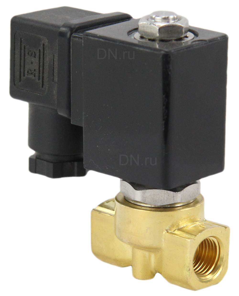 Two way normally closed with zero pressure differential electric solenoid valve Elephant VS2W-700 P-Z-NC PTFE G 110/220V, body material - brass, seal - PTFE, with coil YS-018 220V