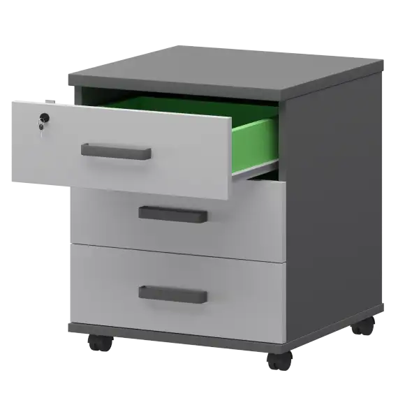 Тумба подкатная СМТ-3ПЦ Тип1  434x450x620 Смарт