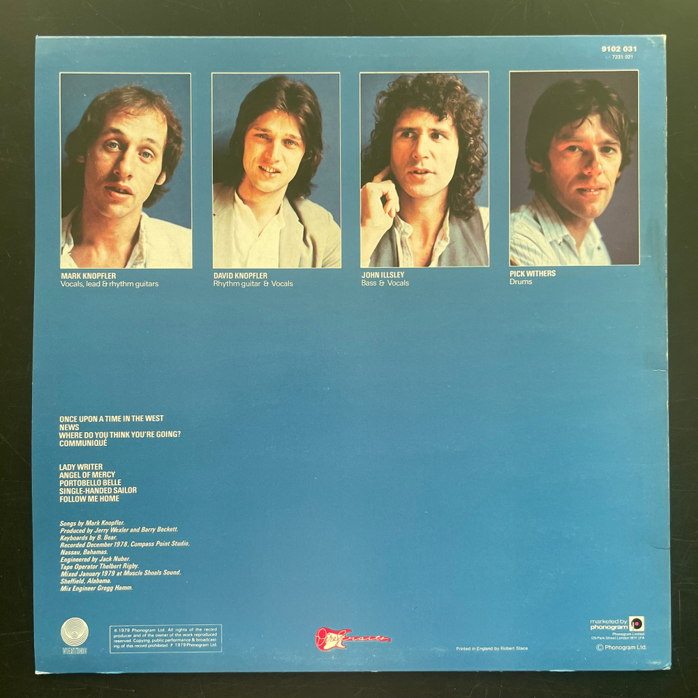 Dire Straits ‎– Communique (Англия 1979г.)
