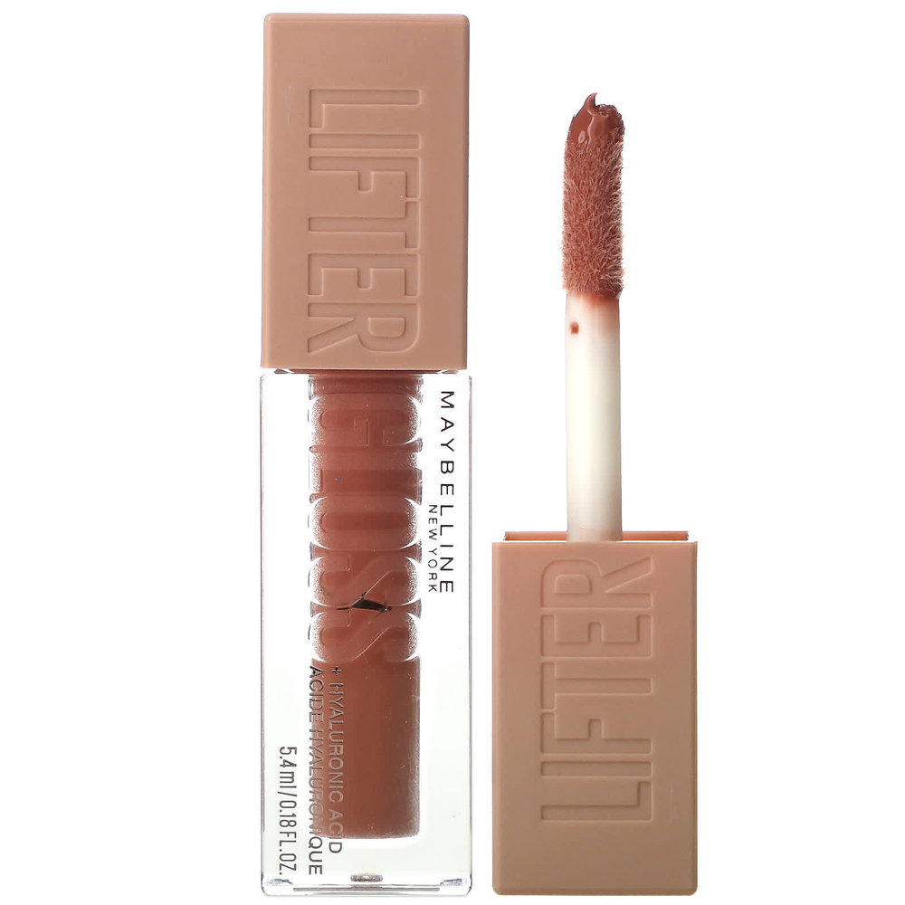 Maybelline, Lifter Gloss с гиалуроновой кислотой, камень 008, 5,4 мл (0,18 жидк. унц.)