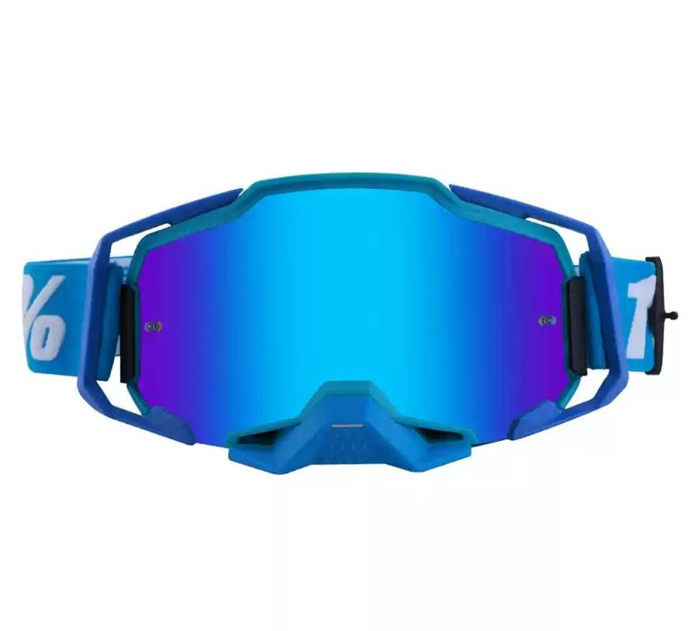 очки кроссовые ARMEGA синие