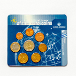 Greece 2002 Year Set: First Official Issue of the Euro Coins