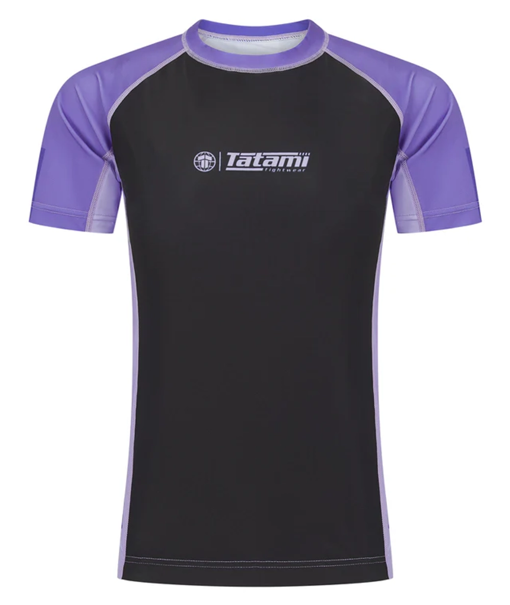 Женский Рашгард Tatami CONTRAST - PURPLE & BLACK