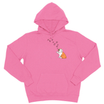 Толстовка "Английский бульдог с бабочками"