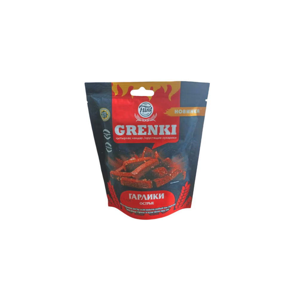 Гренки Гарлики Flint Grenki Тайский перец чили 100 гр