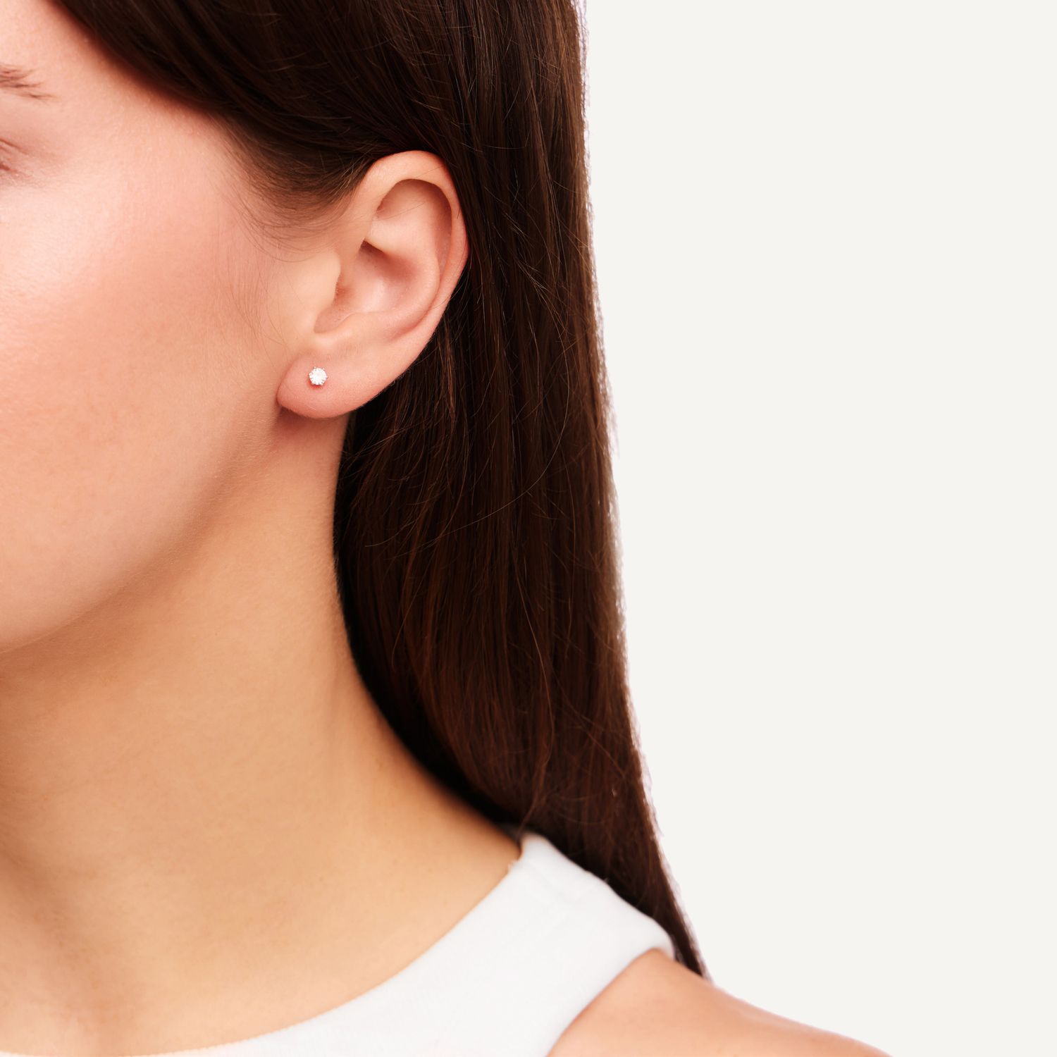 Серьги Classic Studs Size 3.25, Gold