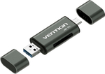 Картридер Vention CCHH0 серый