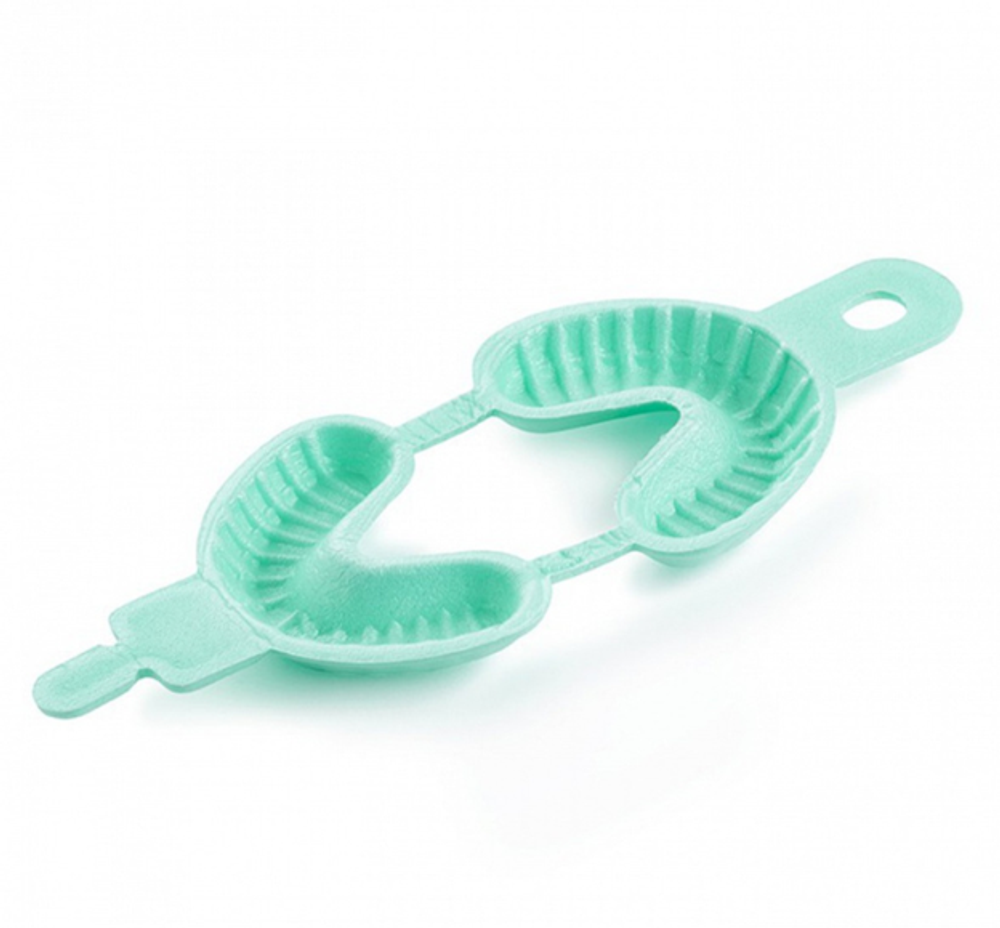 Ложки для фторирования SMALL-hinged/dual green