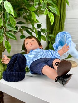 Кукла LAMAGIK мягконабивная  38см Gestito (12039)