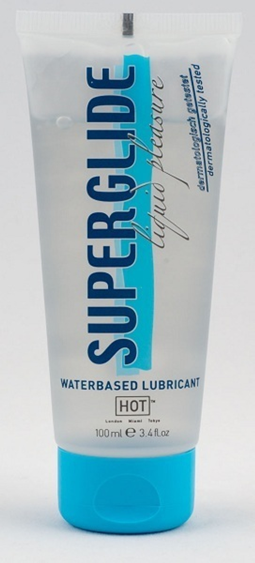 Интимная смазка на водной основе Superglide, 100 мл.