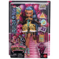 Monster High - Страшная кукла на день рождения Клео де Нил + аксессуары JBG76