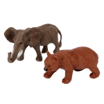 Дикие животные 6шт. пластизоль, в пакет YG97743-R (Играем вместе)