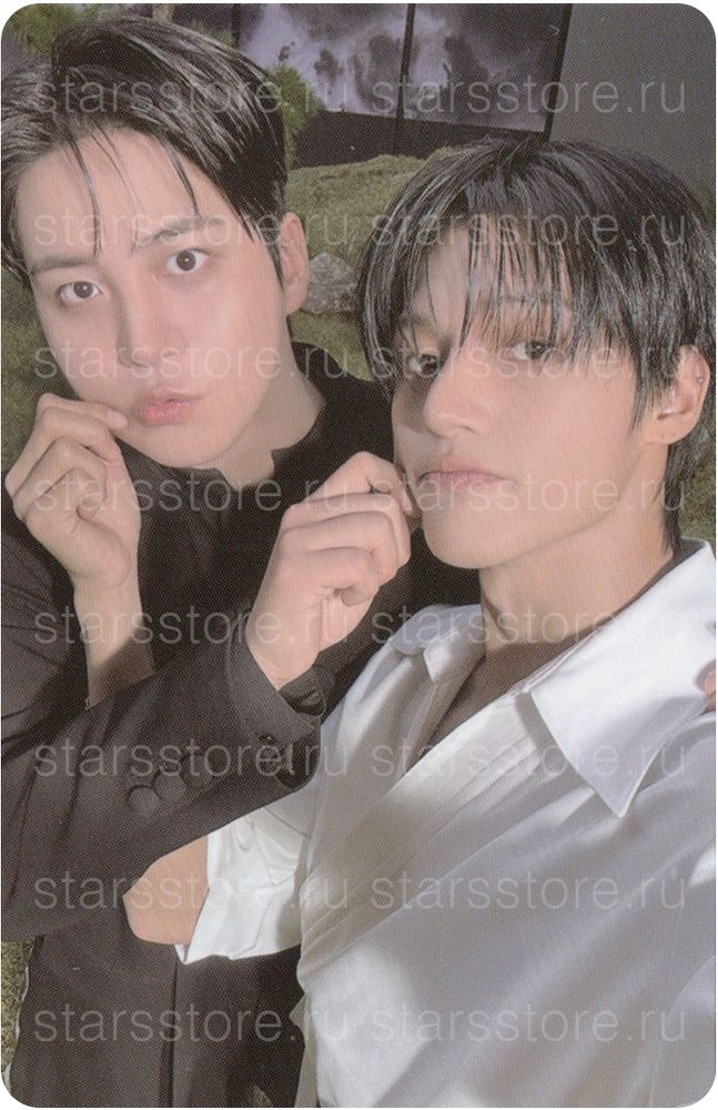 Фотокарта Jongho &amp; Wooyoung ATEEZ - GOLDEN HOUR : Part.4 (TOKTOQ)