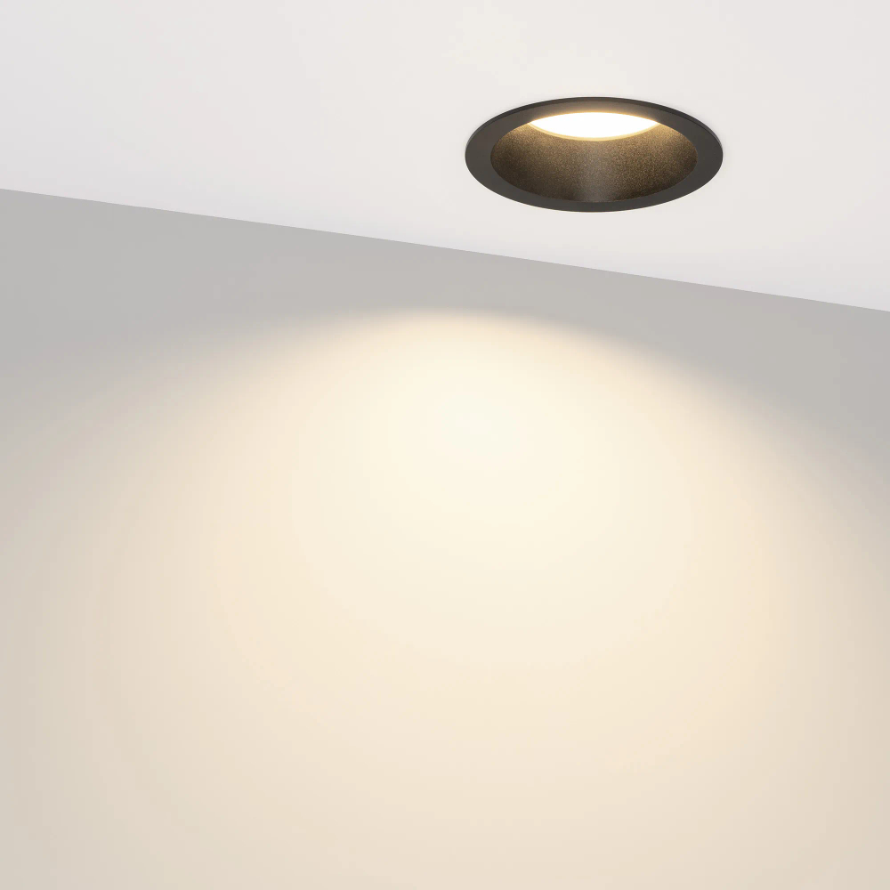 Светильник MS-DROP-BUILT-R105-14W Day4000 (BK, 85 deg, 230V) (Arlight, IP54 Металл, 5 лет) 041496