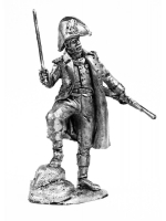 Оловянный солдатик Лейтенант старой гвардии Наполеона 1812 год