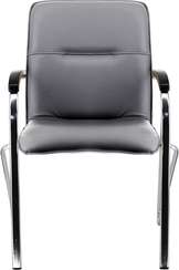 Кресло Everprof Samba Wood CF Экокожа Черный