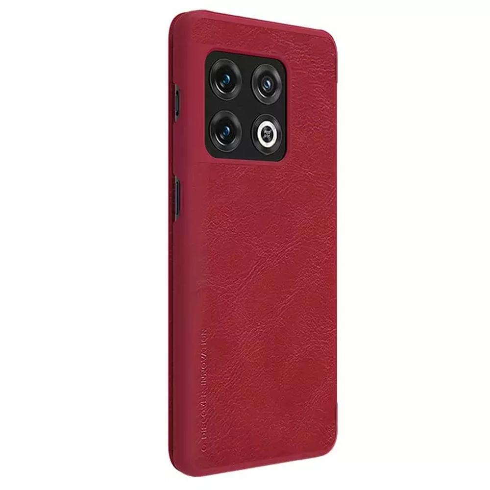 Кожаный чехол-книжка Nillkin Leather Qin для OnePlus 10 Pro