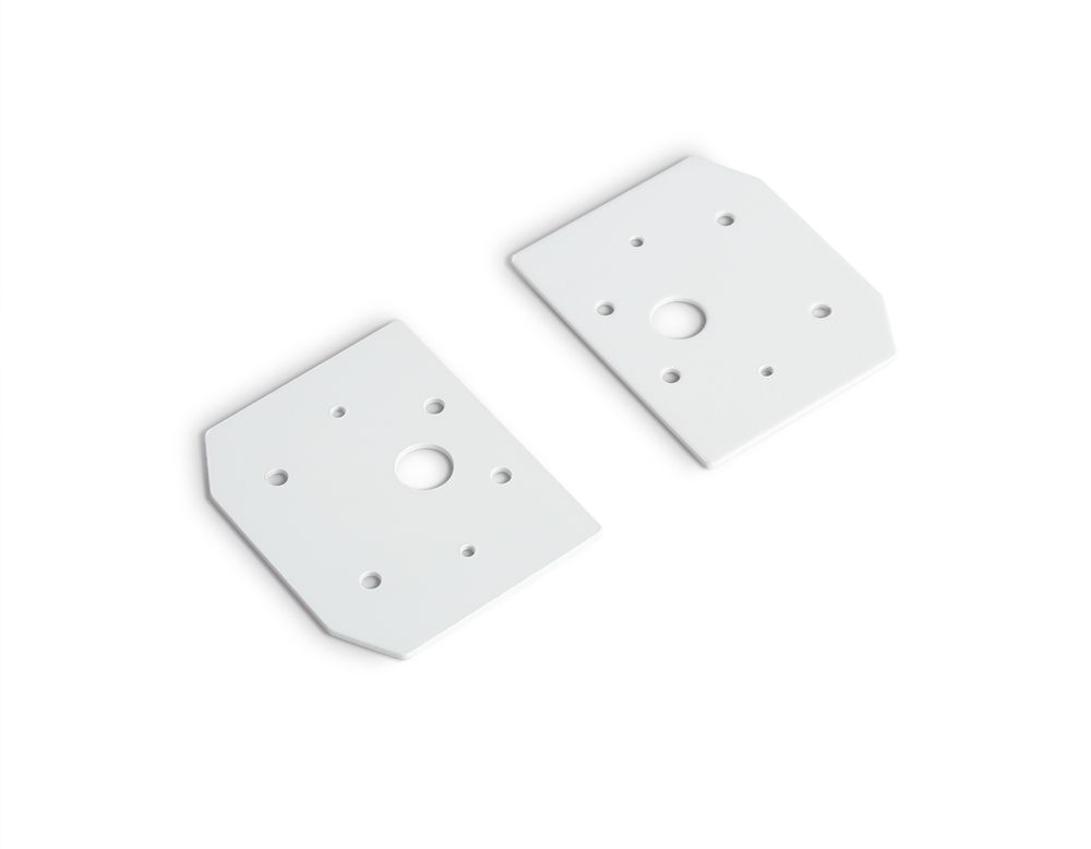 Заглушка для магнитного шинопровода Magnetic 48V в натяжной потолок GL3624 WH белый (2шт)
