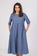 Платье Тимьян-1 Виотекс СИНИЙ (Акция)