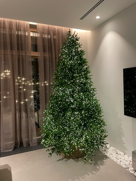 Новогодняя Ель с росинкой «Огни полуночи»