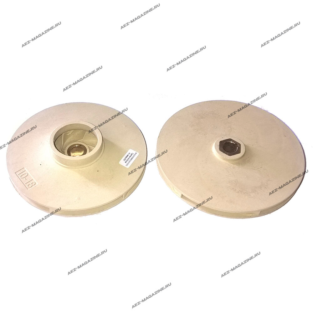 Крыльчатка для насоса пластиковая D-124x12мм, H-29,5мм