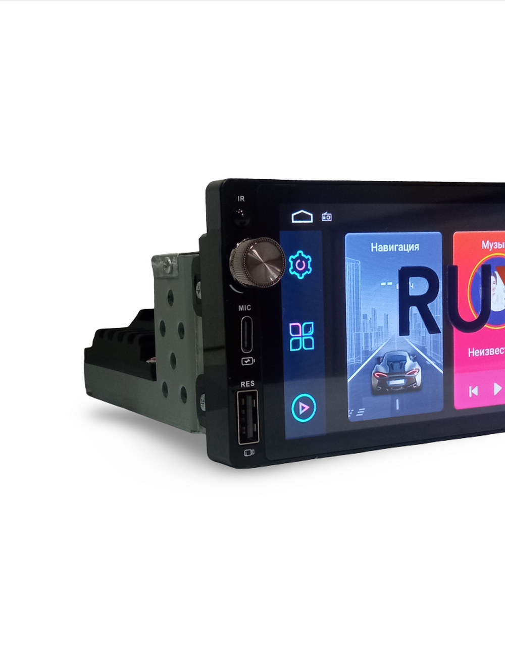 Автомагнитола DVD 1Din 6,8" Android 2+32GB Wi-Fi RUYCH Y6.8