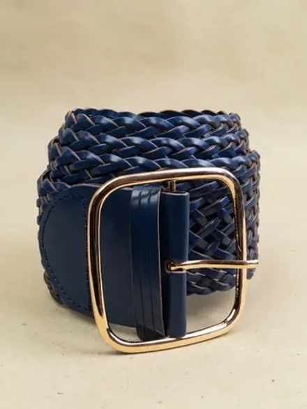 Ремень женский широкий натуральная кожа для джинс платья