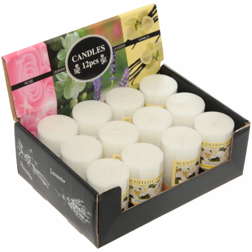 Свеча «Fantasy-Утренний Жасмин» 4,8*7,5см YZ004