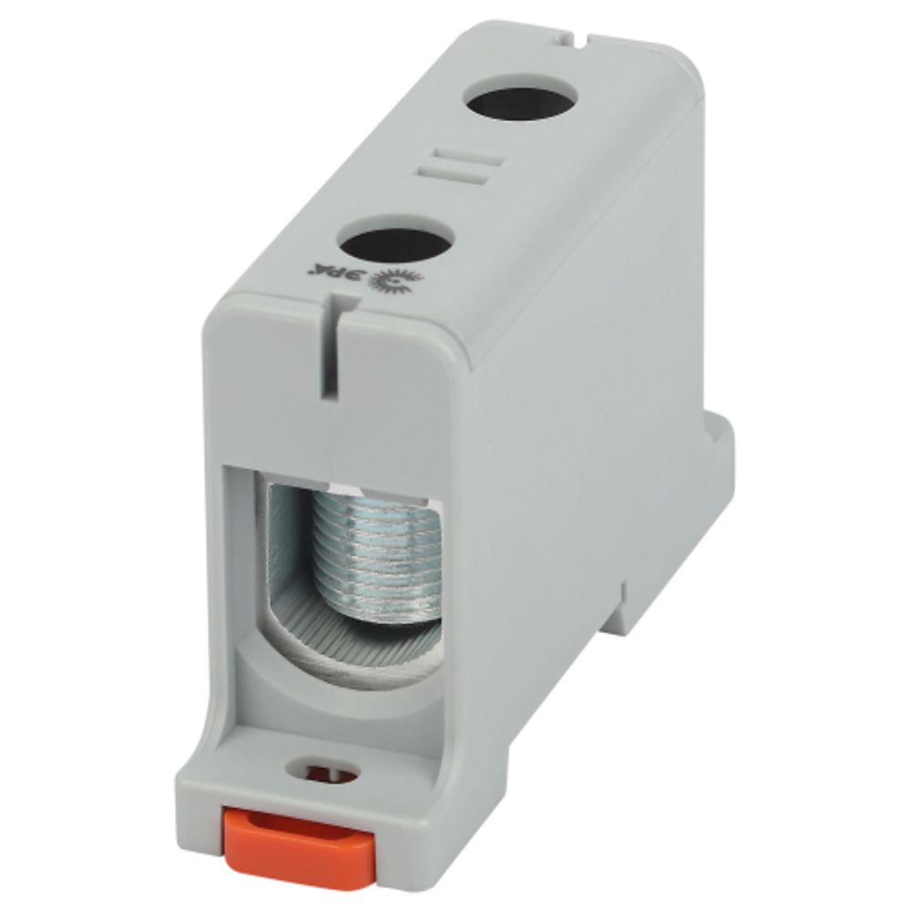 Клемма силовая вводная КСВ ЭРА NO-224-131 (KE63) 35-150 мм2 серая L | Клеммы силовые вводные КСВ, КВМ