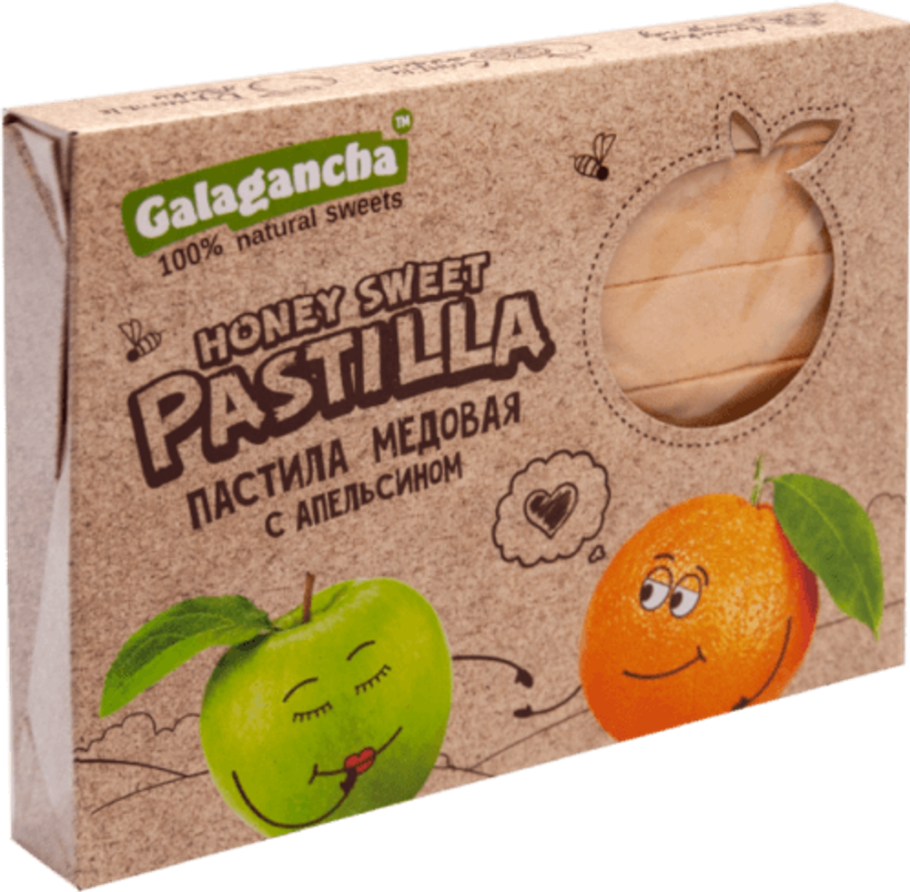 Pastilla Пастила медовая с апельсином 190г