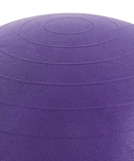 Фитбол GB-109 антивзрыв, 1200 гр, с ручным насосом, фиолетовый, 75 см