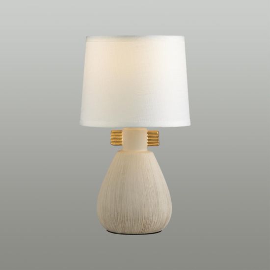 5667/1T MODERNI LN23 374 белый Настольная лампа E14 40W 220V FUSAE